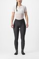 CASTELLI Cyklistické kalhoty dlouhé bez laclu - VELOCISSIMA THERMAL - černá