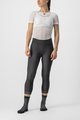 CASTELLI Cyklistické kalhoty 3/4 bez laclu - VELOCISSIMA THERMAL - černá