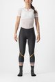 CASTELLI Cyklistické kalhoty 3/4 bez laclu - VELOCISSIMA THERMAL - černá