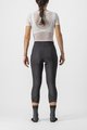 CASTELLI Cyklistické kalhoty 3/4 bez laclu - VELOCISSIMA THERMAL - černá