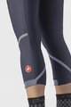 CASTELLI Cyklistické kalhoty 3/4 bez laclu - VELOCISSIMA THERMAL - modrá