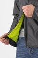 CASTELLI Cyklistická větruodolná bunda - RISCALDA PUFFY - šedá