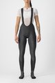 CASTELLI Cyklistické kalhoty dlouhé s laclem - SEMIFREDDO W DT - černá