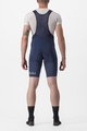 CASTELLI Cyklistické kalhoty krátké s laclem - PREMIO BLACK LTD EDITION - modrá