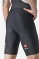 CASTELLI Cyklistické kalhoty krátké s laclem - ENTRATA 2 - černá