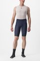 CASTELLI Cyklistické kalhoty krátké bez laclu - ENTRATA 2 - modrá