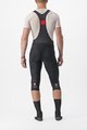 CASTELLI Cyklistické kalhoty 3/4 s laclem - ENTRATA 2 - černá