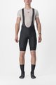 CASTELLI Cyklistické kalhoty krátké s laclem - UNLIMITED CARGO - černá