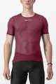 CASTELLI Cyklistické triko s krátkým rukávem - PRO MESH 2.0 - bordó