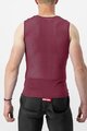 CASTELLI Cyklistické triko bez rukávů - PRO MESH 2.0 - bordó