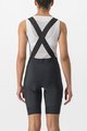 CASTELLI Cyklistické kalhoty krátké s laclem - UNLIMITED CARGO W - černá