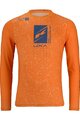 KENNY Cyklistický dres s dlouhým rukávem letní - PROLIGHT KID 24 - oranžová