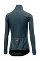 CASTELLI Cyklistická zateplená bunda - PERFETTO W LONG SLEEVE - modrá