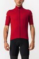 CASTELLI Cyklistický dres s krátkým rukávem - PERFETTO ROS LIGHT - červená