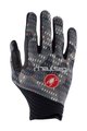 CASTELLI Cyklistické rukavice dlouhoprsté - CW 6.1 CROSS - šedá