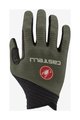 CASTELLI Cyklistické rukavice dlouhoprsté - CW 6.1 CROSS - šedá