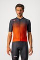 CASTELLI Cyklistický dres s krátkým rukávem - INSIDER - oranžová/červená