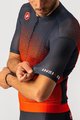 CASTELLI Cyklistický dres s krátkým rukávem - INSIDER - oranžová/červená