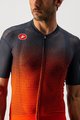 CASTELLI Cyklistický dres s krátkým rukávem - INSIDER - oranžová/červená