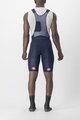 CASTELLI Cyklistické kalhoty krátké s laclem - SUPERLEGGERA - modrá
