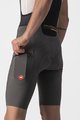 CASTELLI Cyklistické kalhoty krátké s laclem - UNLIMITED - zelená