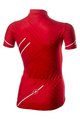 CASTELLI Cyklistický dres s krátkým rukávem - CAMPIONCINO - červená