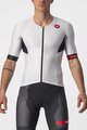 CASTELLI Cyklistický dres s krátkým rukávem - FREE SPEED 2 RACE - černá/bílá