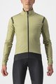 CASTELLI Cyklistická zateplená bunda - ALPHA ROS 2 LIGHT - světle zelená