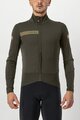 CASTELLI Cyklistická zateplená bunda - BETA ROS - zelená