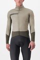 CASTELLI Cyklistická zateplená bunda - BETA RoS - béžová