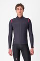 CASTELLI Cyklistický dres s dlouhým rukávem zimní - TUTTO NANO ROS - šedá
