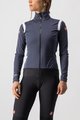CASTELLI Cyklistická zateplená bunda - ALPHA ROS 2 W LIGHT - modrá