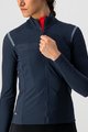 CASTELLI Cyklistický dres s dlouhým rukávem zimní - TUTTO NANO ROS W - modrá