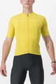 CASTELLI Cyklistický dres s krátkým rukávem - CLASSIFICA - žlutá