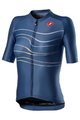 CASTELLI Cyklistický dres s krátkým rukávem - AERO PRO W - modrá