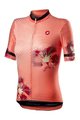 CASTELLI Cyklistický dres s krátkým rukávem - PRIMAVERA - oranžová