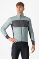 CASTELLI Cyklistická zateplená bunda - UNLIMITED PUFFY - světle zelená