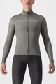 CASTELLI Cyklistický dres s dlouhým rukávem zimní - PRO THERMAL LS - šedá