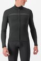 CASTELLI Cyklistický dres s dlouhým rukávem zimní - PRO THERMAL LS - černá