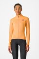 CASTELLI Cyklistický dres s dlouhým rukávem zimní - SFIDA 2 W - oranžová