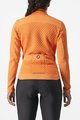CASTELLI Cyklistický dres s dlouhým rukávem zimní - SFIDA 2 W - oranžová
