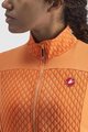 CASTELLI Cyklistický dres s dlouhým rukávem zimní - SFIDA 2 W - oranžová