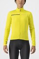 CASTELLI Cyklistický dres s dlouhým rukávem zimní - SINERGIA 2 - žlutá