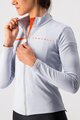 CASTELLI Cyklistický dres s dlouhým rukávem zimní - SINERGIA 2 - stříbrná