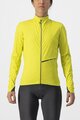 CASTELLI Cyklistická zateplená bunda - GO W - žlutá