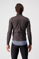 CASTELLI Cyklistická zateplená bunda - PERFETTO ROS LIMITED EDITION - šedá/bílá