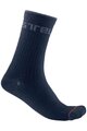 CASTELLI Cyklistické ponožky klasické - DISTANZA 20 - modrá