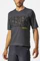CASTELLI Cyklistický dres s krátkým rukávem - TRAIL TECH - šedá