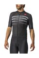 CASTELLI Cyklistický dres s krátkým rukávem - ENDURANCE PRO - černá/šedá
