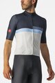 CASTELLI Cyklistický dres s krátkým rukávem - A BLOCCO - modrá/bílá